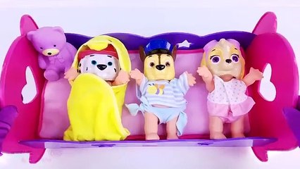Paw Patrol Baby Dolls Wake Up and Eat Breakfast! Fun Pretend Play Video for Kids and Toddlers!