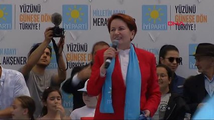 Çanakkale Cumhurbaşkanı Adayı Akşener Çanakkale'de Konuştu 1