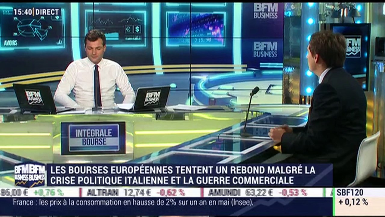 Les tendances sur les marchés: les bourses européennes tentent un rebond malgré la crise politique italienne et la guerre commerciale - 31/05