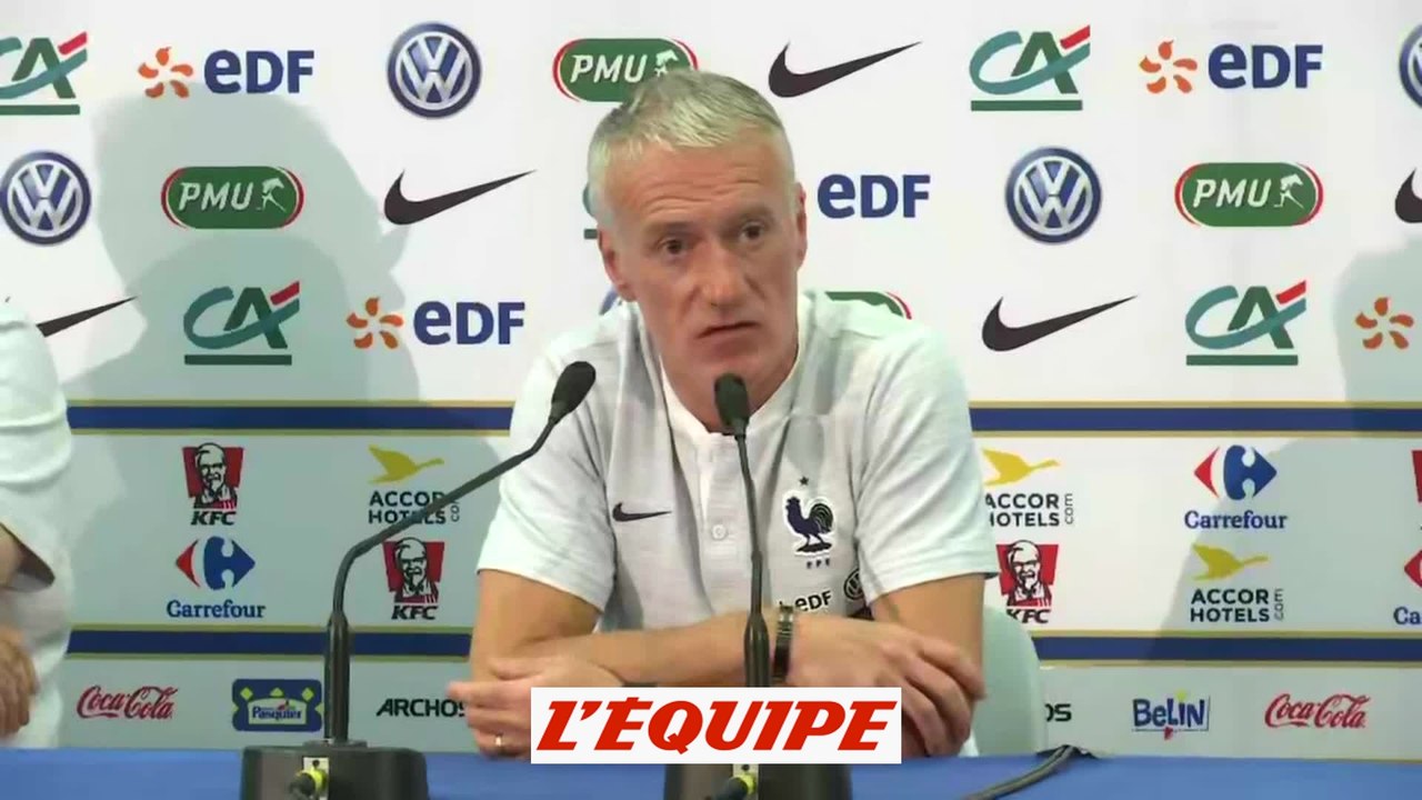Deschamps «Balotelli fait partie des meilleurs attaquants européens» - Foot - Bleus