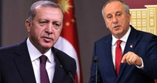 Son Dakika! Erdoğan, İnce'nin 