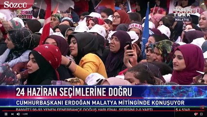 Erdoğan Malatya'dan İnce'ye seslendi