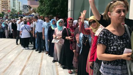 Cumhurbaşkanı Erdoğan'ın seçim kampanyasına bağış desteği - MERSİN