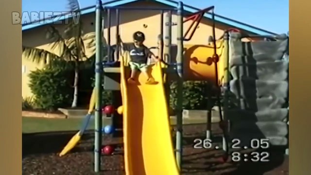 FUNNIES KIDS Slides FAILS! - LAUGH Extremely hard!_HD