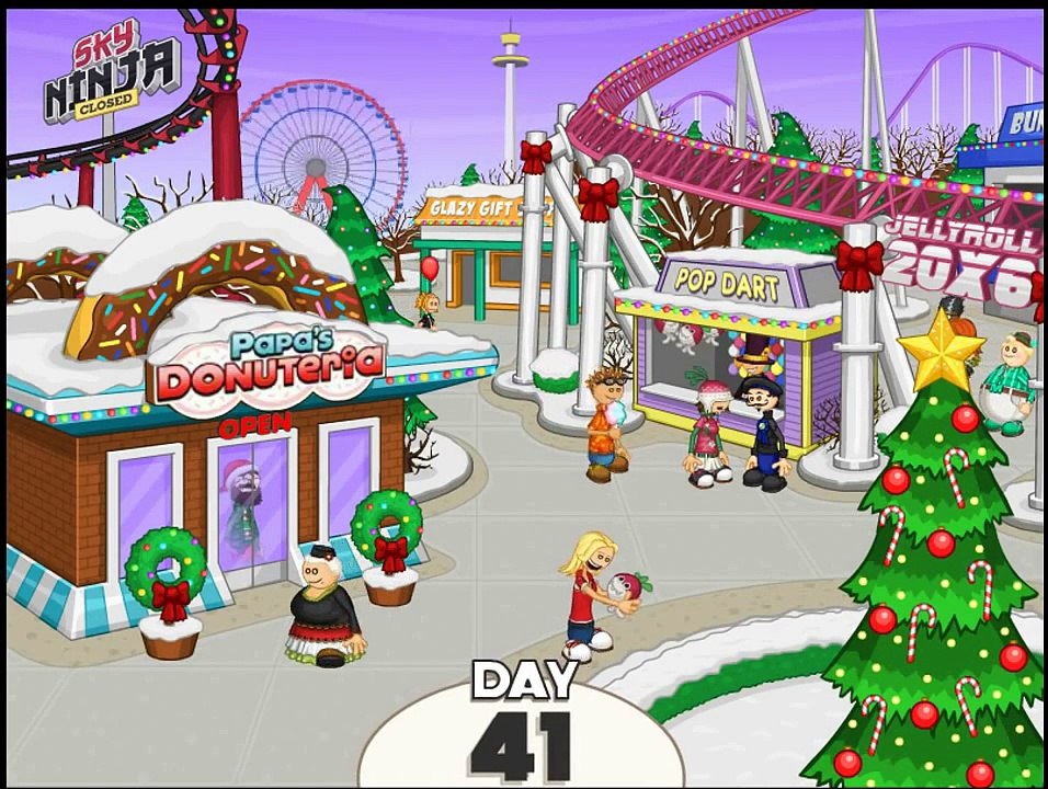 Papas Donuteria - All Christmas Toppings Unlocked (Rank 23, Day 41)