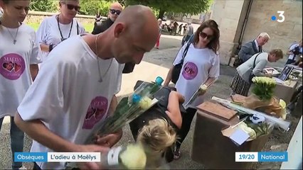 Maëlys :  un dernier hommage émouvant