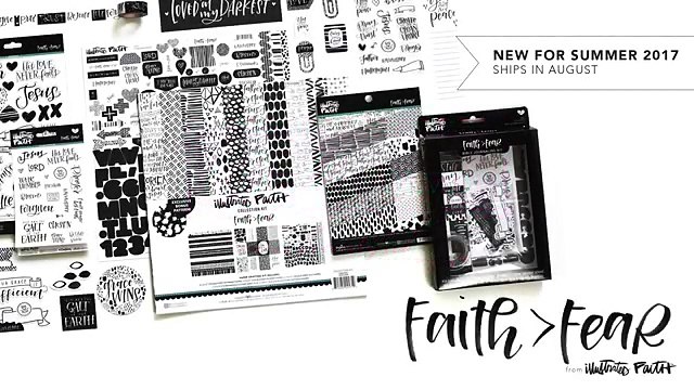 Illustrated Faith FaithFear Bible Journaling Kit