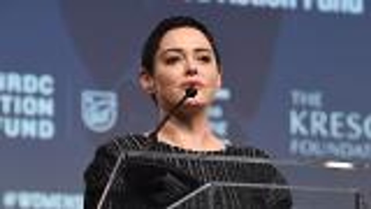 Rose McGowan Says She Feels "Validated" Following Harvey Weinstein Indictment | THR News