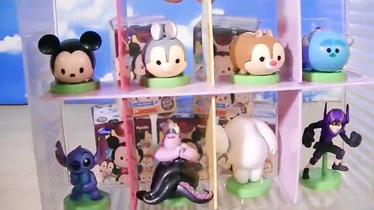 Disney TSUM TSUM Chocolate Surprise Eggs Part2! Furuta Eggs, Big Hero 6, Elsa, Stitch, Cindrella