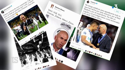 Les réactions au départ de Zinédine Zidane du Real Madrid