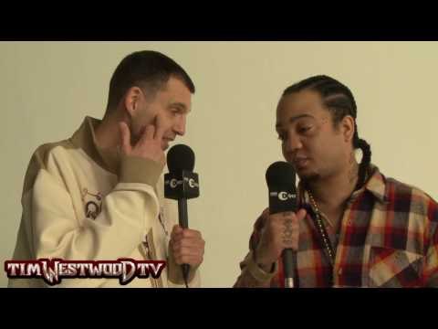 Gudda Gudda on his tats - Westwood