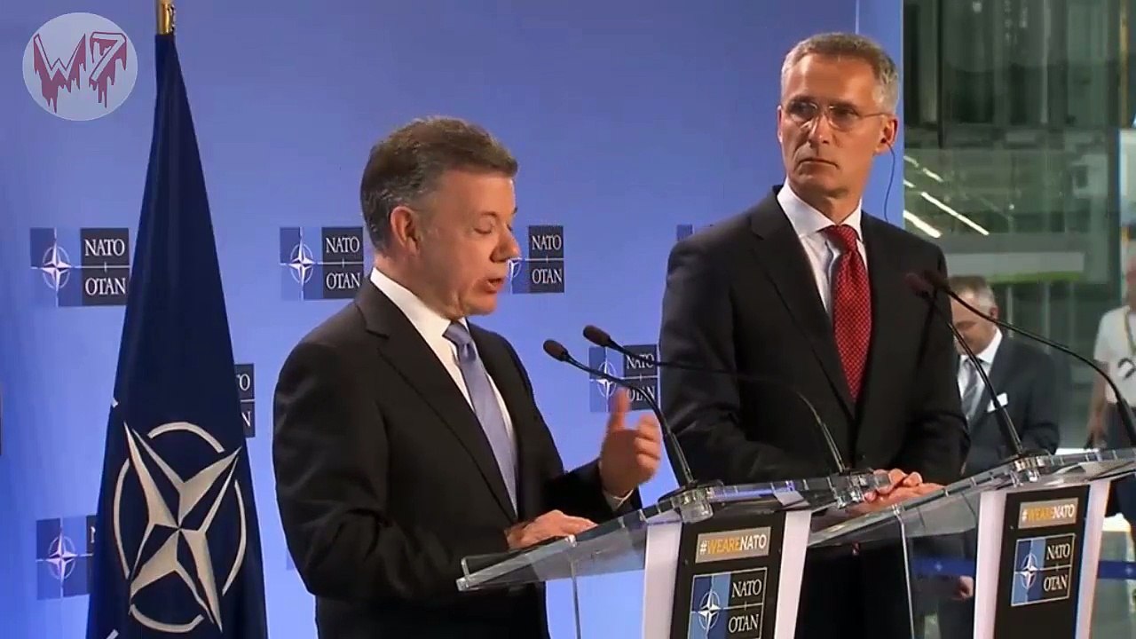 JUAN MANUEL SANTOS en la OTAN  31/05/2018