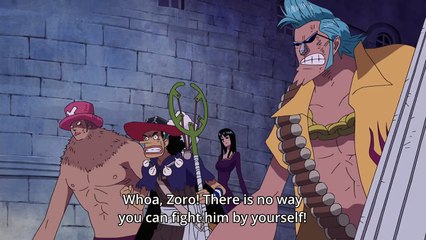 Zoro uses Three-Sword Style 108 Pounds Phoenix for the first time ! #115