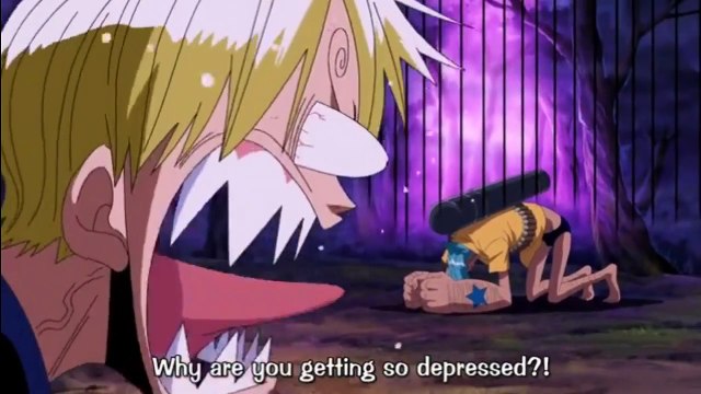 Negative ghosts desperate Strawhats - Sanji mocks Zoro ! #18