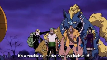 Strawhats vs Zombies - Luffy funny moments ! #19