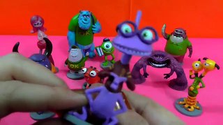 Monsters University Disney Pixar Figures Playset Kids Toys Review