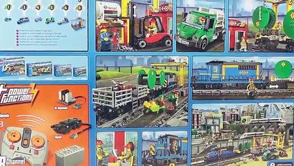 LEGO City 60052 Грузовой поезд - обзор набора с радиоуправлением