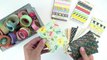 American Craft Heidi Swapp - Magnolia Jane Collection - Washi Tape Set