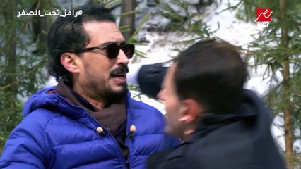 أحمد عيد وضرب مصارعة على رامز جلال بعد اكتشاف المقلب