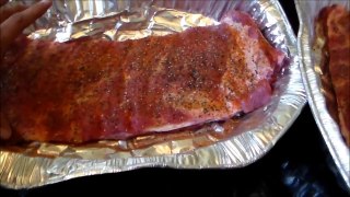 Smoked BBQ Spare Ribs Texas Style