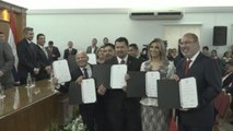 Presidente electo de Paraguay preside la entrega de actas de diputados (C)
