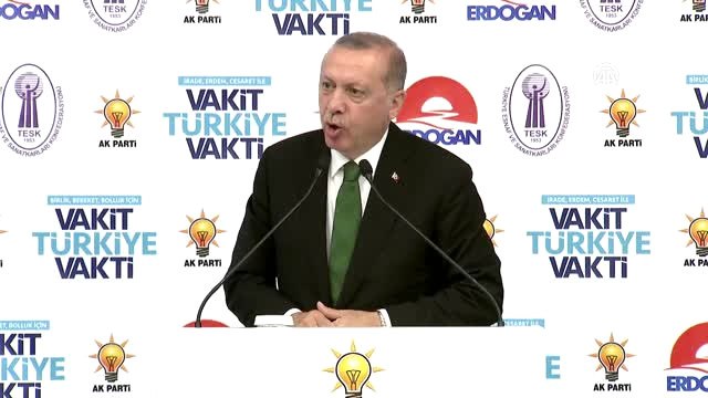 Cumhurbaşkanı Erdoğan: Afrin'de 4 Bin 500 Teröristi Etkisiz Hale Getirdik