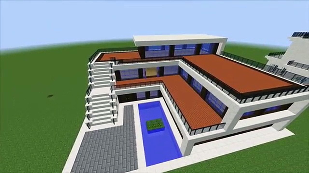 Como Hacer una Casa Moderna en Minecraft (PT1)