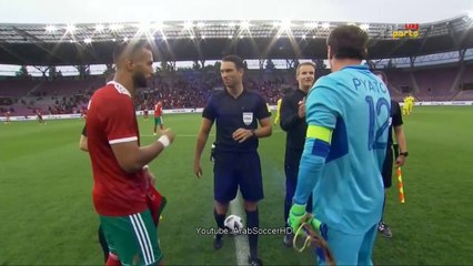ملخص مباراة المغرب و أوكرانيا 0-0 -  مباراة ودية 2018.05.31