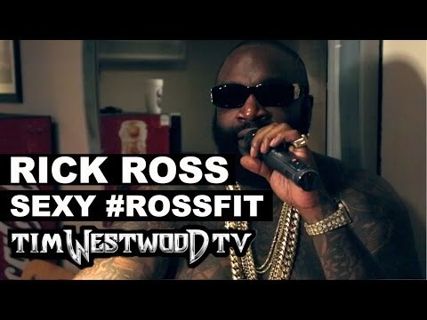 Rick Ross take the #RossFit Challenge, drums v wings beef!