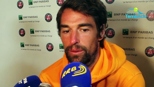 Roland-Garros 2018 - Jérémy Chardy : Je souhaite bonne chance à Pierre-Hugues Herbert