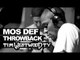 Mos Def freestyle 2000 first time ever released! Westwood Throwback