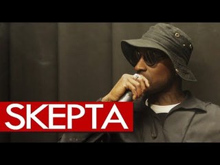 Skepta exclusive catch up backstage after Wireless headline show