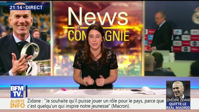 Zidane quitte le Real Madrid