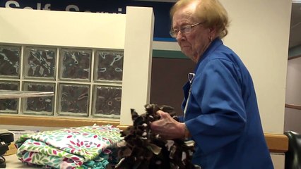 102-Year-Old Woman Still Going Strong as Hospital Volunteer