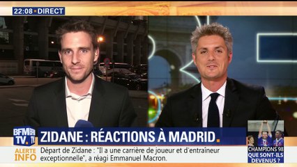 Скачать видео: Parti du Real, Zidane ne va pas entraîner d’équipe tout de suite (1/3)