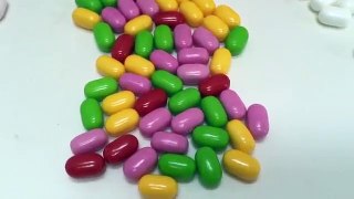 Counting Rainbow Tic Tac Candies