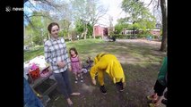 YouTuber crashes Pokémon Go gathering in Pikachu costume