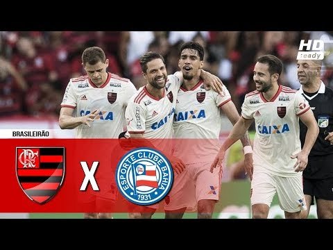 Flamengo 2 x 0 Bahia (HD) Melhores Momentos (1º Tempo) Brasileirão 31/05/2018
