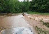 Heavy Rain Leads to Flooding in Rutherford and Polk Counties, North Carolina