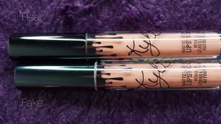 REAL vs FAKE $2: Kylie Cosmetics Lip Kit Dolce K (How To Spot)