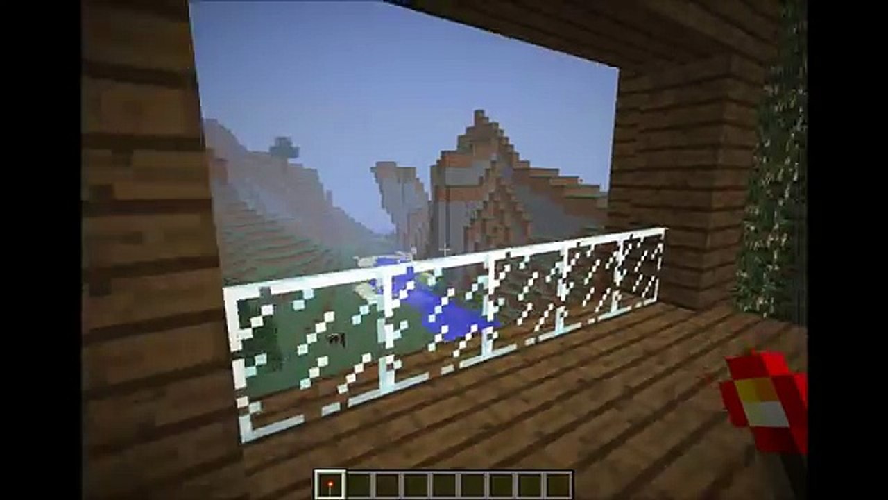 Механический дом в Minecraft 1.5.2