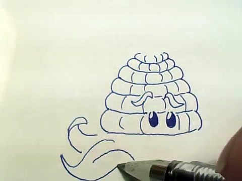 Kernel-pult Plants vs zombies 2 How to draw a easy? Растения против Зомби 2 Как нарисовать просто?