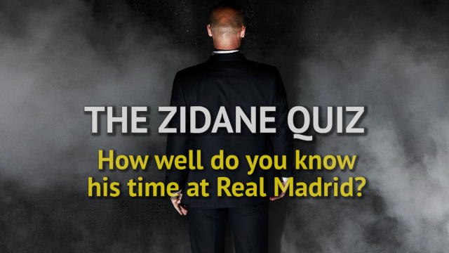 Quiz - How well do you know Zidane's time at Real Madrid?