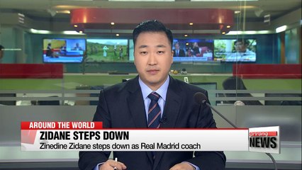 Zinedine Zidane steps down as Real Madrid coach