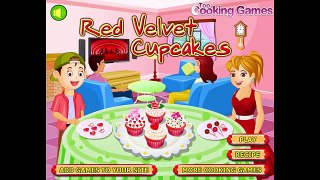 Red Velvet Cupcakes Game Video by Top Cooking Games | Fun Game Video For Kids