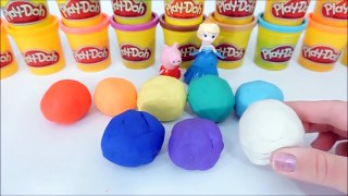 Festa com Vestido Colorido de Massinha Play-Doh com Peppa Pig - Em Português
