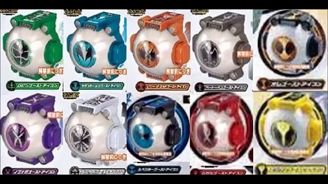 Kamen Rider Ghost All Great Men Ghost Eyecon Sounds 仮面ライダーゴースト ゴーストアイコン