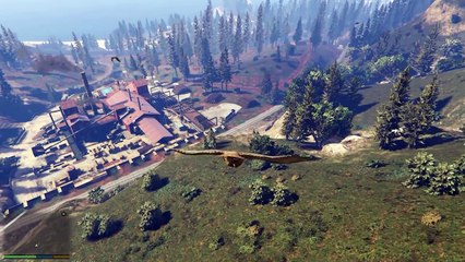 GTA 5 - Крылатый хищник! #7