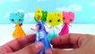 Learn Colors Play Doh Sparkle Disney Princess Dresses Elsa Magiclip Finger Family Nursery Rhymes