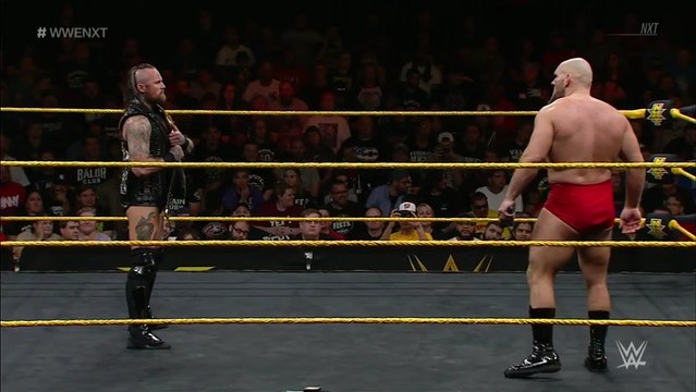 Aleister Black vs Lars Sullivan promo - WWE NXT
